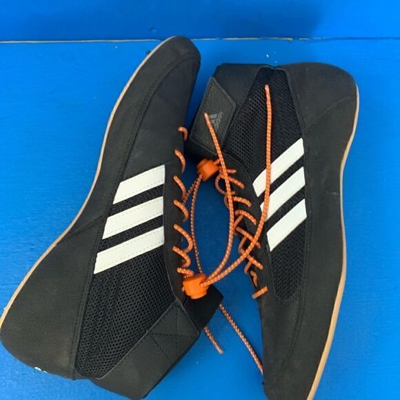 Adidas Men's HVC 2 AQ3325 Black White Running Shoes Sneakers Size 8 - Picture 8 of 8